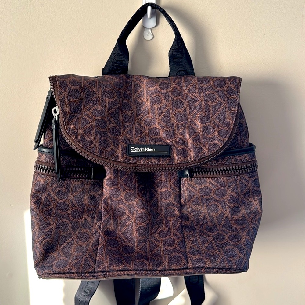 NWOT Calvin Klein Backpack Purse
